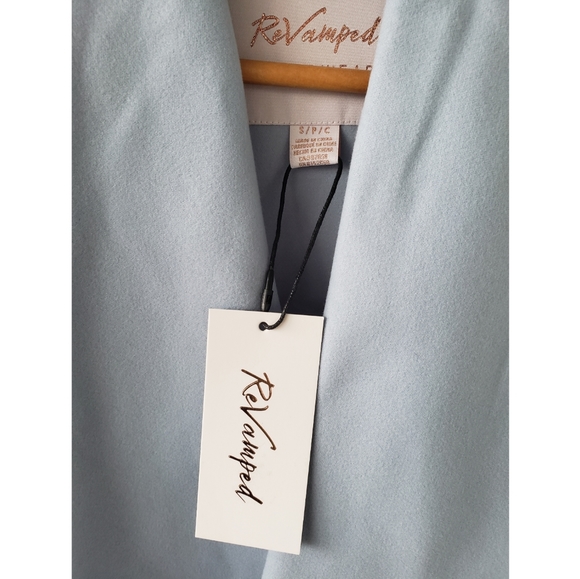 ReVamped Open Waterfall Tie Jacket NWT - Picture 4 of 6